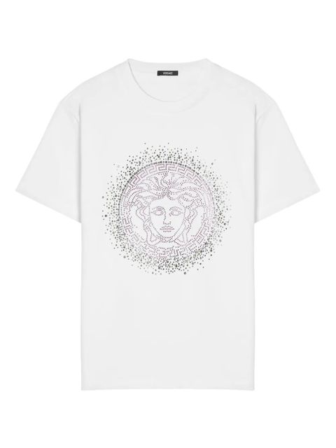 Versace Medusa embellished T-shirt - White - zdjęcie produktu nr 1