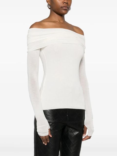 MANURÍ Amara blouse - White