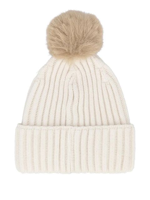 BOGNER pompom logo hat - Neutrals