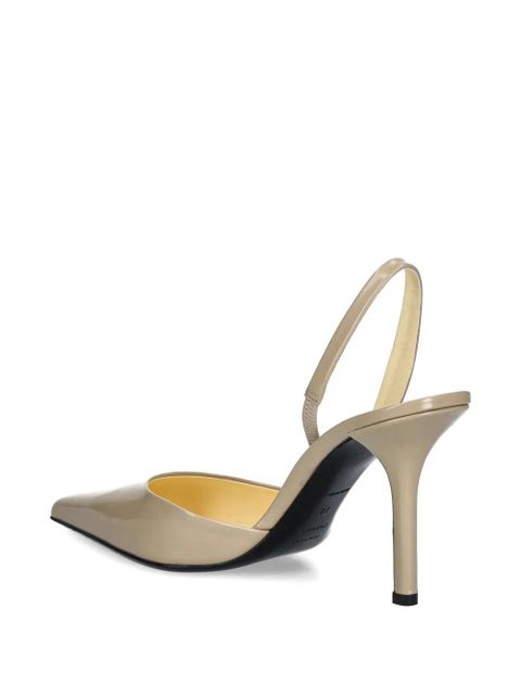 Proenza Schouler 10mm slingback pointed-toe pumps - Neutrals