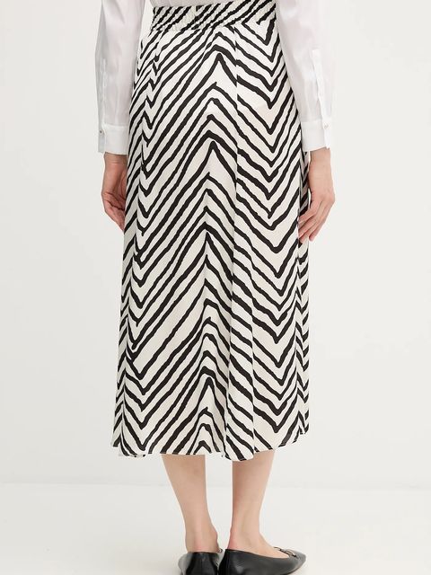 Marc Aurel spódnica kolor beżowy maxi rozkloszowana 2319-1000-24781