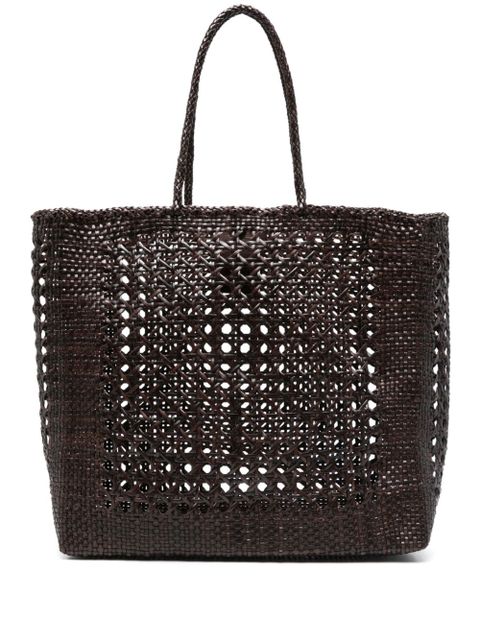 DRAGON DIFFUSION NS Cannage tote bag - Brown