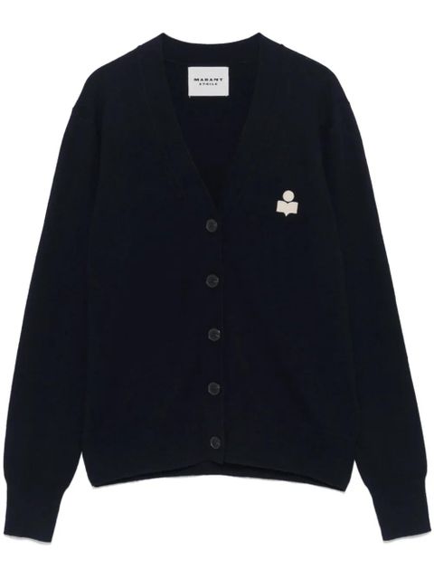 MARANT ÉTOILE Karina cardigan - Blue - zdjęcie produktu nr 1