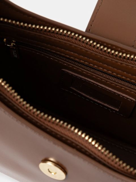 Answear.LAB torebka skórzana kolor brązowy