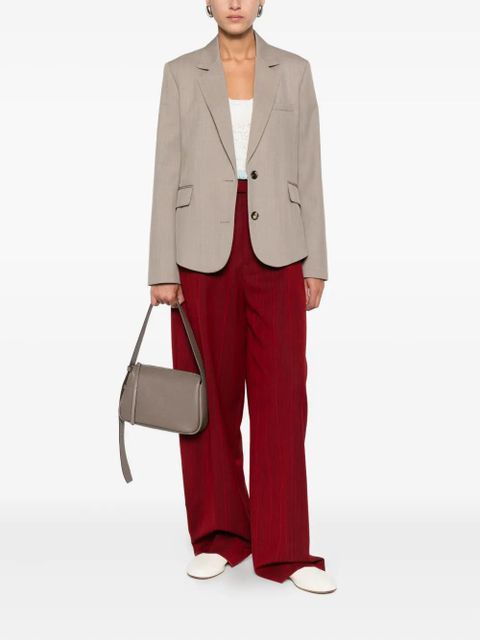 Tory Burch leather shoulder bag - Grey - zdjęcie produktu nr 2