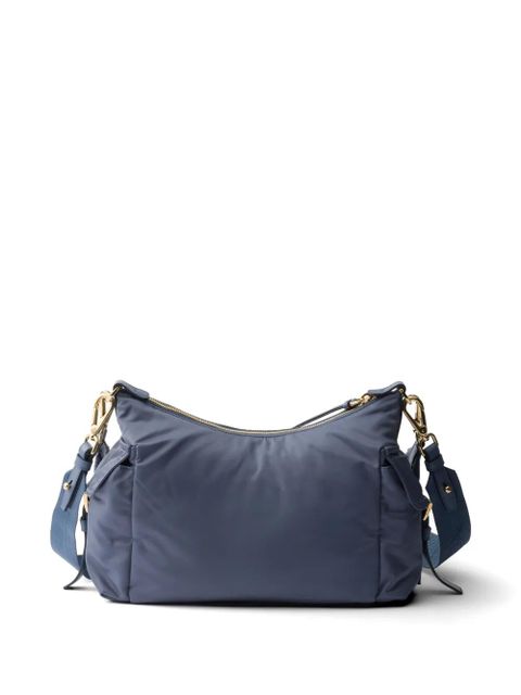 Prada Explore large Re-Nylon and leather bag - Blue - zdjęcie produktu nr 2