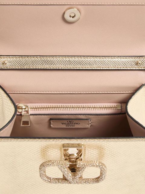 Valentino Garavani small VSling metallic tote bag - Gold - zdjęcie produktu nr 2