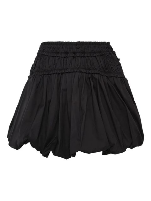 Ulla Johnson Nicolette bubble-hem mini skirt - Black - zdjęcie produktu nr 1