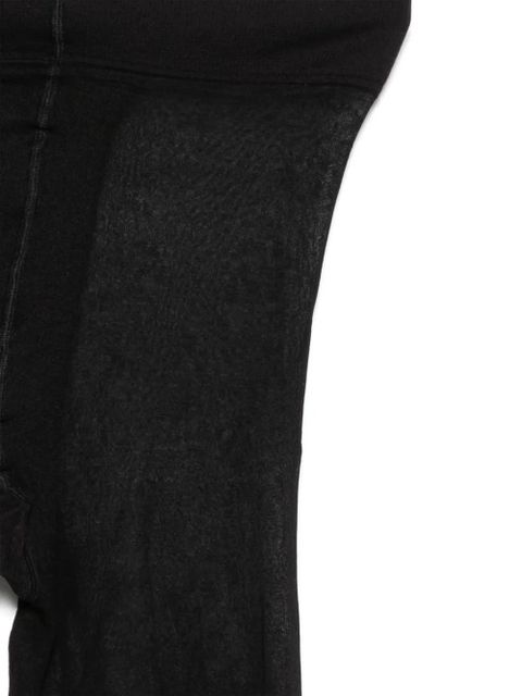 Jean Paul Gaultier sheer tights - Black