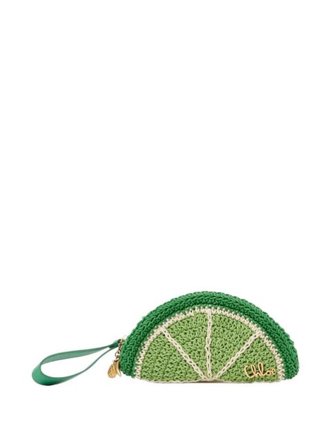 Chloé Tropicus Lime crochet clutch - Green - zdjęcie produktu nr 1