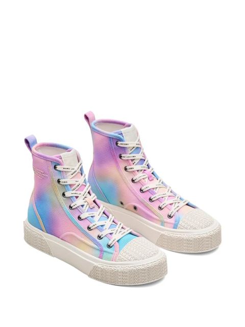Marc Jacobs The Airbush canvas sneakers - Pink