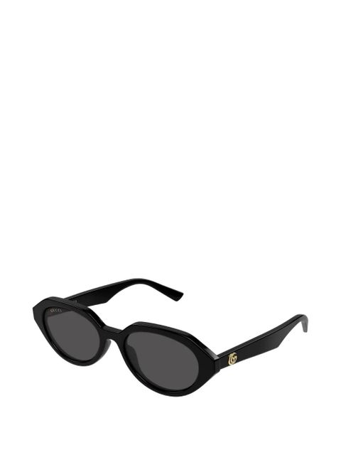 Gucci Eyewear geometric-frame sunglasses - Black - zdjęcie produktu nr 2