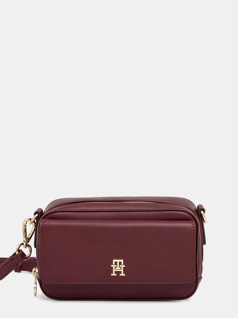 Tommy Hilfiger torebka kolor bordowy AW0AW17680 - zdjęcie produktu nr 1