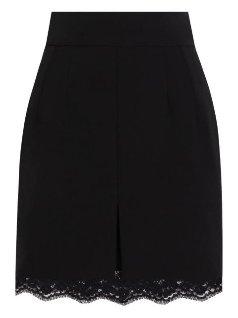 Dolce & Gabbana DNA wool mini skirt - Black - zdjęcie produktu nr 1