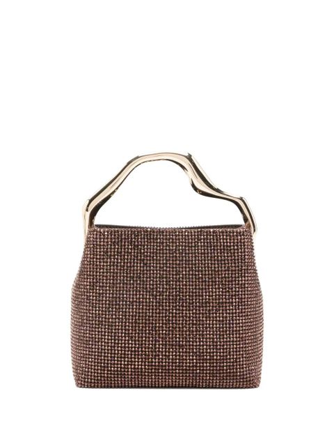 Cult Gaia CULT GAIA SOLENE MINI TOP HANDLE BAG - Brown - zdjęcie produktu nr 1