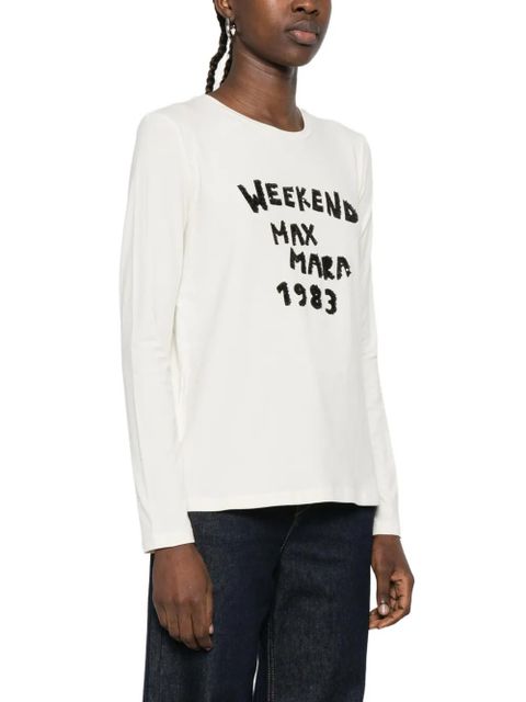 Weekend Max Mara Renoir long-sleeve T-shirt - Neutrals