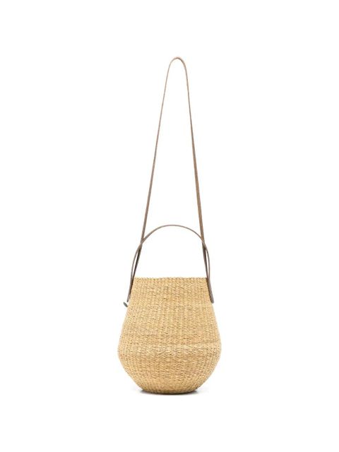 Muun Oriane woven straw tote bag - Neutrals - zdjęcie produktu nr 1