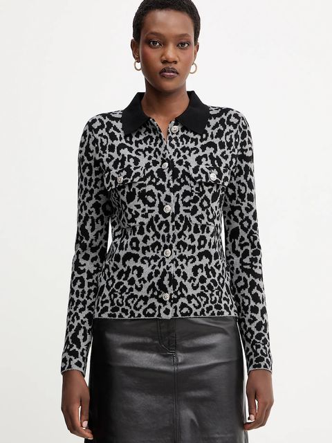 Morgan kardigan damski kolor szary MBOLEO - zdjęcie produktu nr 1