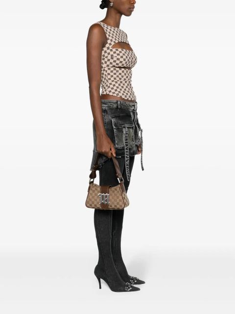 MISBHV monogram-jacquard canvas tote bag - Neutrals - zdjęcie produktu nr 2