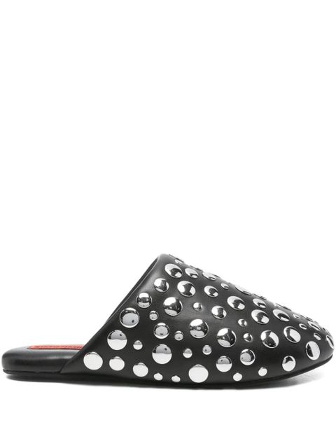 Simon Miller stud-embellished slippers - Black - zdjęcie produktu nr 1