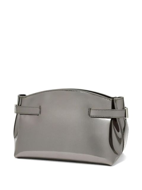Ferragamo jewel-embellished clutch bag - Grey - zdjęcie produktu nr 2