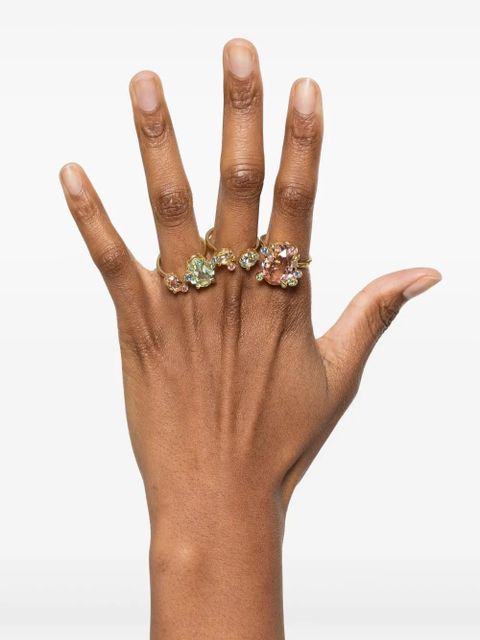 Swarovski Gema rings (set of three) - Gold - zdjęcie produktu nr 2