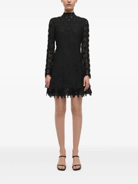 Simkhai lace-detail mini dress - Black - zdjęcie produktu nr 1