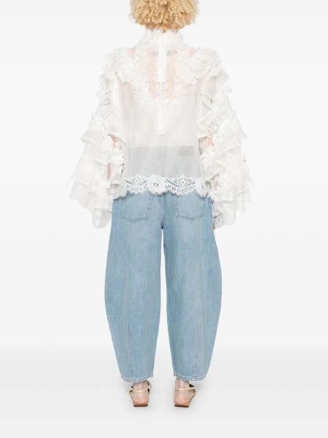 ZIMMERMANN Crush Heart blouse - White - zdjęcie produktu nr 2