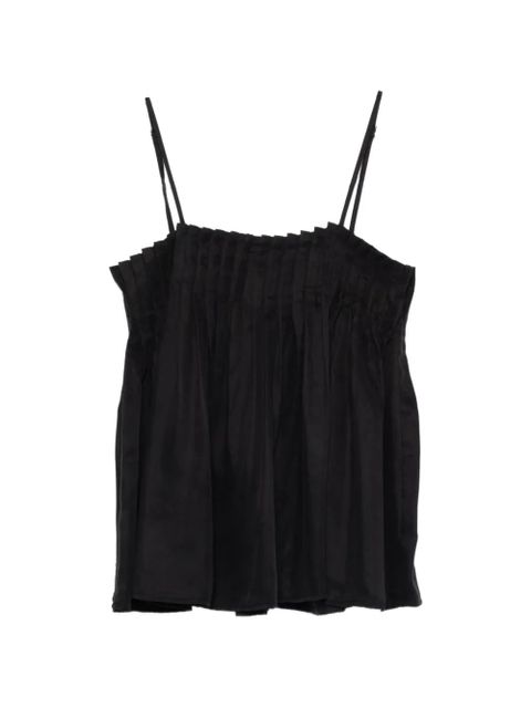 Eleh pleated top - Black - zdjęcie produktu nr 1