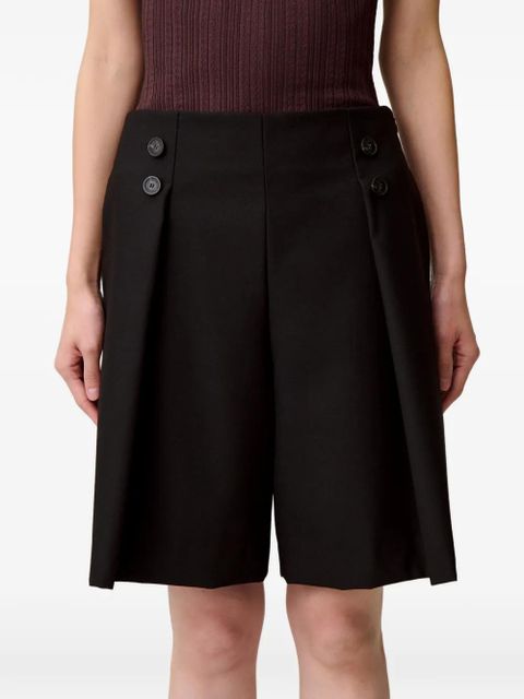 Claudie Pierlot button-detail shorts - Black