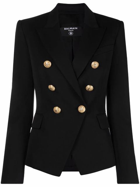 Balmain double-breasted blazer - Black - zdjęcie produktu nr 1