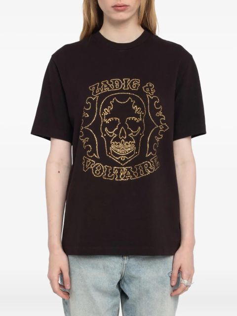 Zadig&Voltaire graphic-print t-shirt - Brown - zdjęcie produktu nr 2
