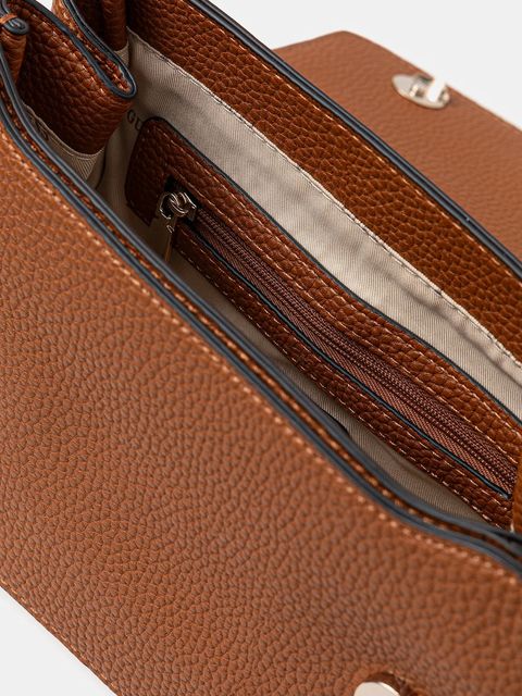 Guess torebka CALISTA kolor brązowy HWBG73 34210