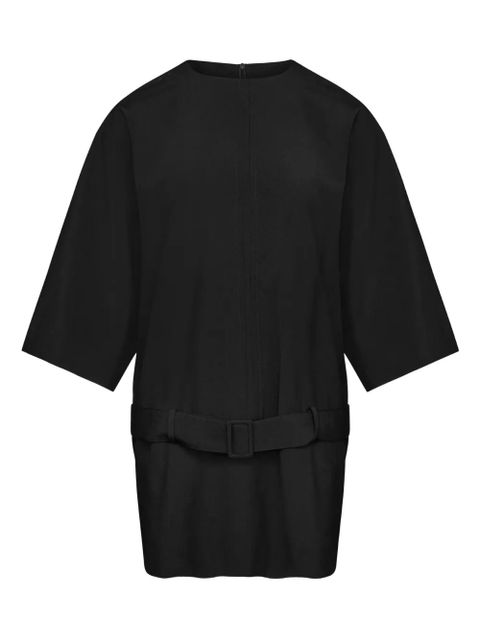 MM6 Maison Margiela belted mini dress - Black - zdjęcie produktu nr 1
