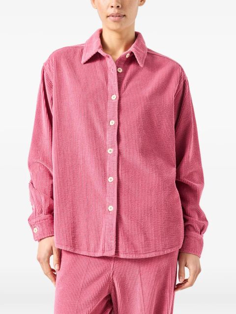 American Vintage Padow buttoned shirt - Pink
