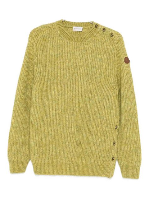 Moncler crew neck sweatshirt - Green - zdjęcie produktu nr 2