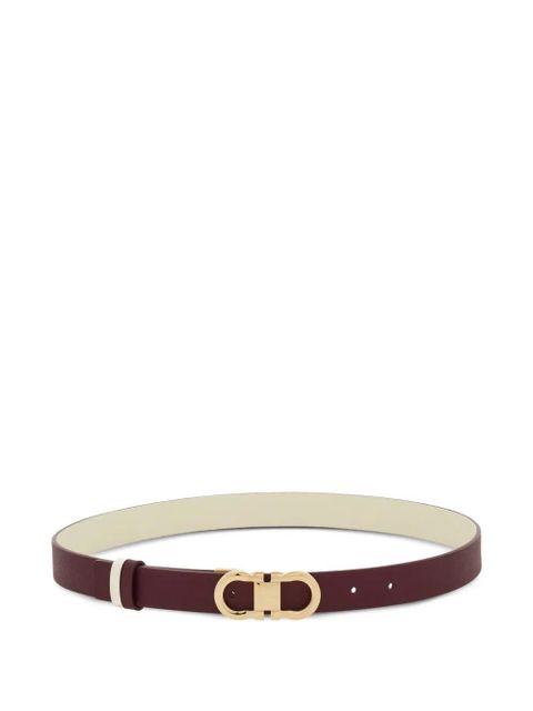 Ferragamo Gancini reversible leather belt - Red - zdjęcie produktu nr 1