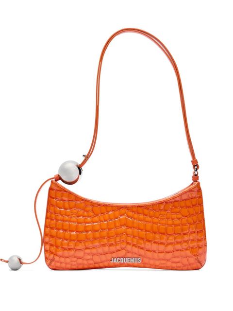 Jacquemus The Bisou Perle shoulder bag - Orange