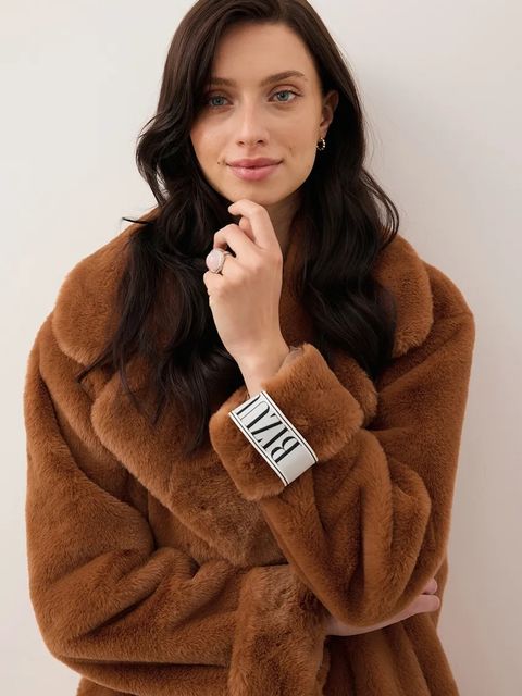 Bizuu płaszcz DOLOMITES kolor brązowy DOLOMITES POMARAŃCZOWY