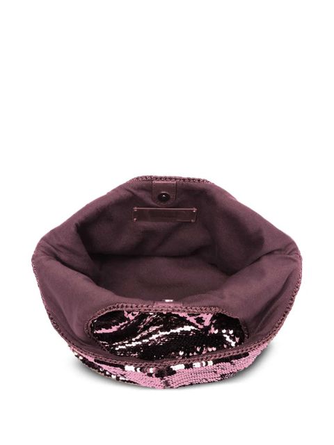 JW Anderson mini sequinned tote bag - Pink