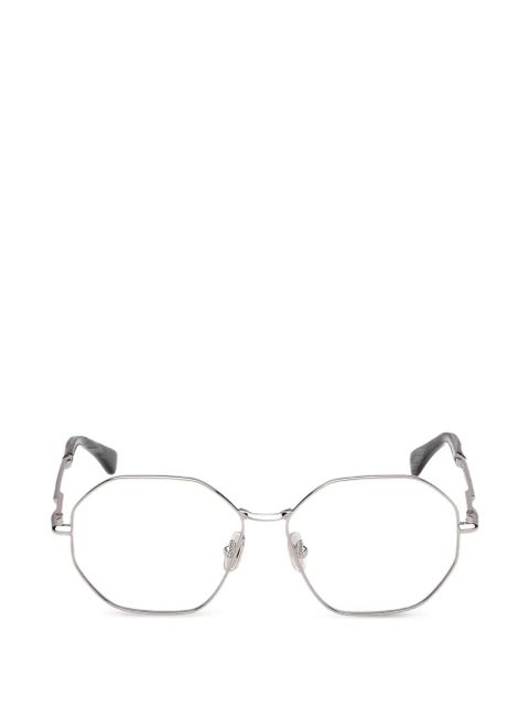 Max Mara Eyewear round-shape full-rim glasses - Silver - zdjęcie produktu nr 1