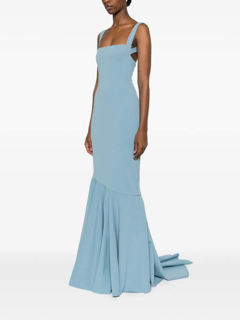 Solace London Lottie maxi dress - Blue