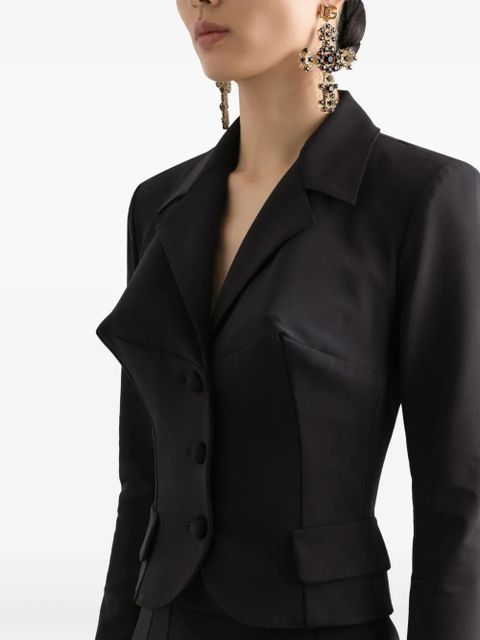 Dolce & Gabbana sculpted blazer - Black