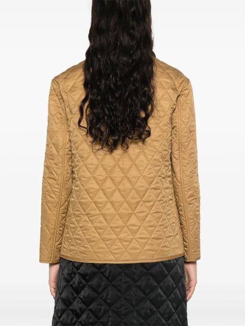 Burberry quilted jacket - Brown