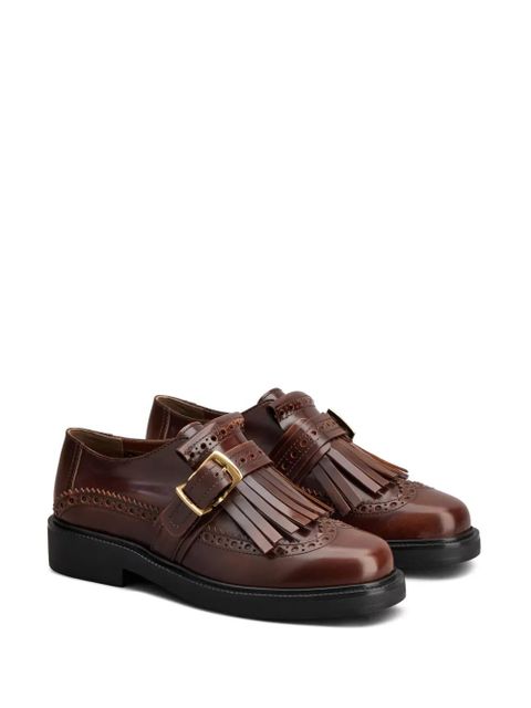 Tod's leather brogue shoes - Brown - zdjęcie produktu nr 2