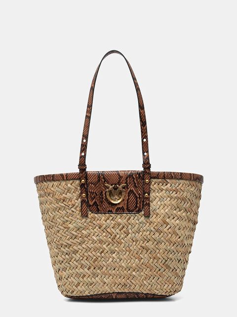 Pinko torebka kolor brązowy 103324 A2GO - zdjęcie produktu nr 1