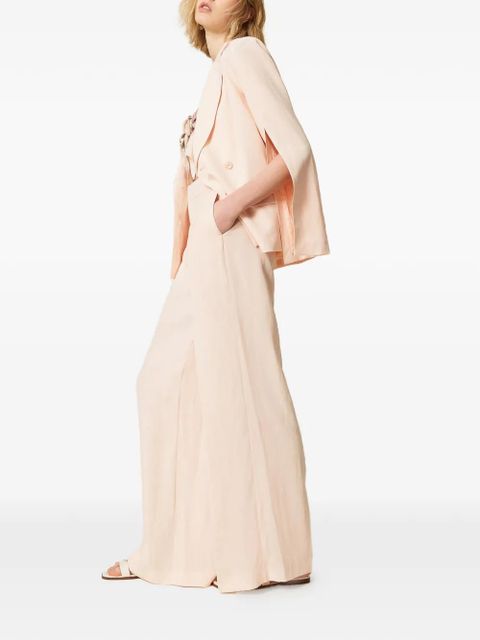 TWINSET wide-leg trousers - Pink