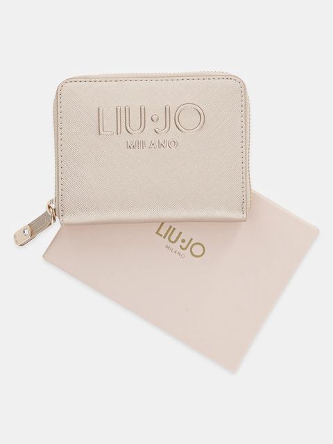 Liu Jo portfel damski kolor złoty AF5156.E0087