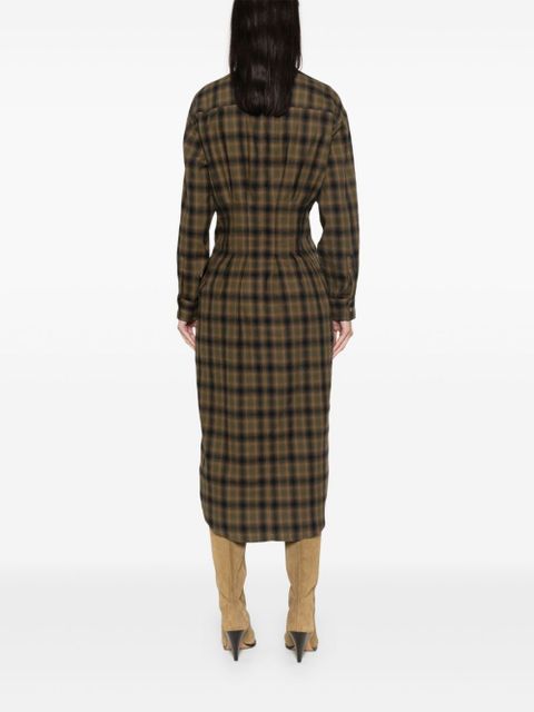 MARANT ÉTOILE Timea dress - Green - zdjęcie produktu nr 2