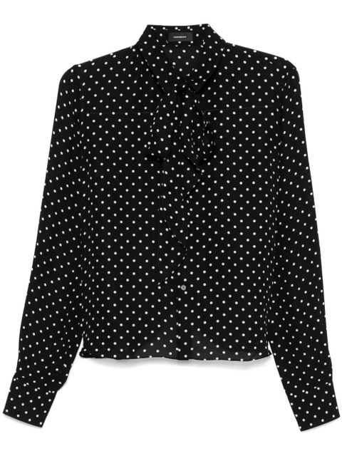 WARDROBE.NYC silk shirt - Black - zdjęcie produktu nr 1